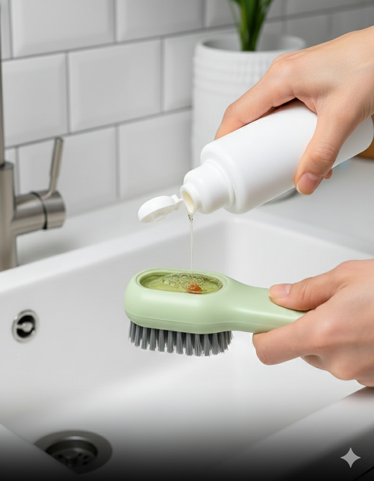 Brosse de cuisine hygiénique Brossly – alternative à l'éponge traditionnelle